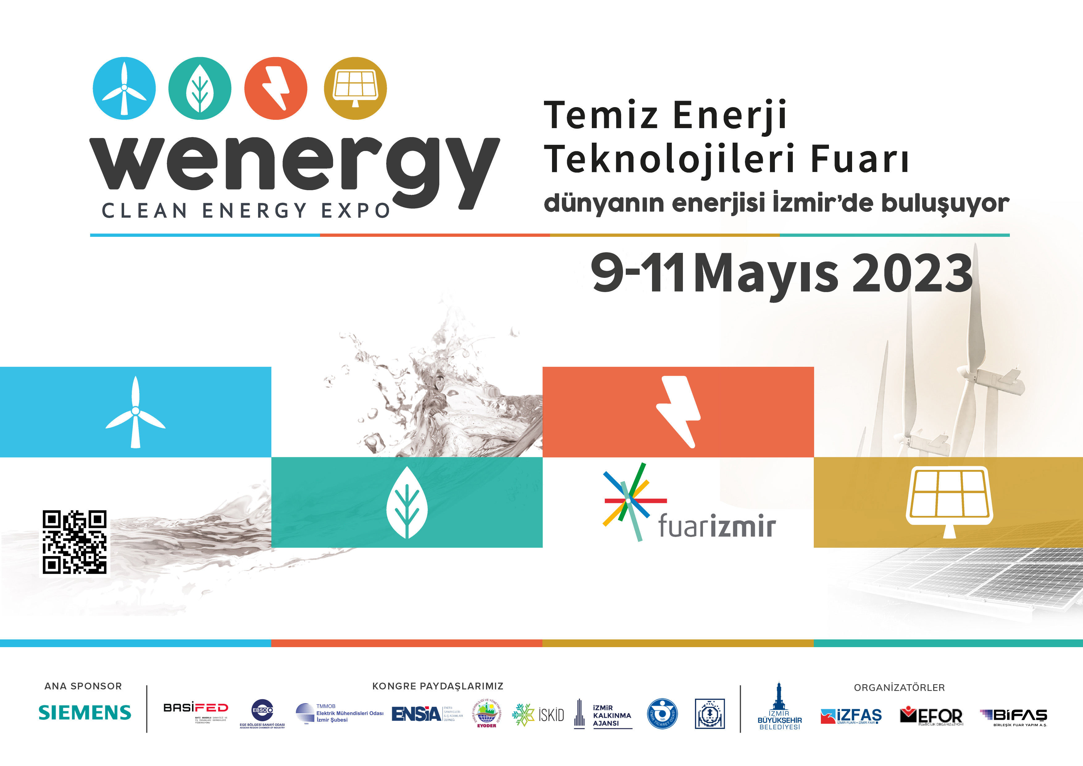 Wenergy – Temiz Enerji Teknolojileri Fuarı ve Kongresi  sektörün geleceğine ışık tutacak