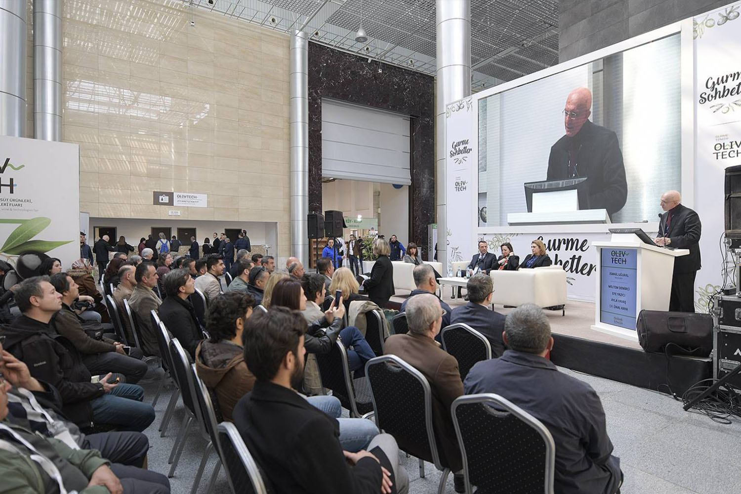 OLIVTECH Fuarı söyleşileriyle bilgilendirdi
